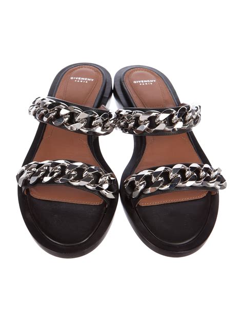 givenchy chain trim sandals|givenchy sandals sale.